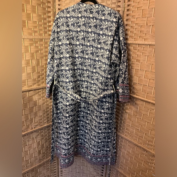 Sundance Cascade Ridge Cotton Bath & Lounge Robe - Picture 2 of 11